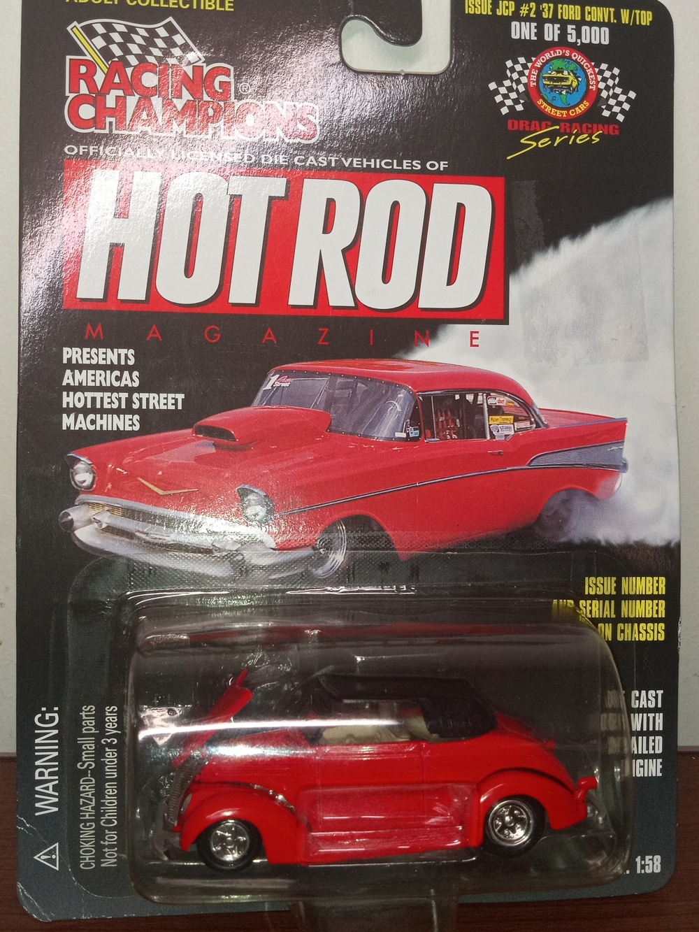 Hot Rod Die-Cast Kids Toy - Red
